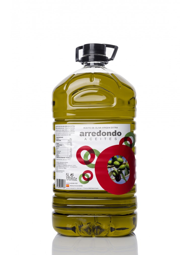 Garrafa 5 litros aceite de oliva virgen extra